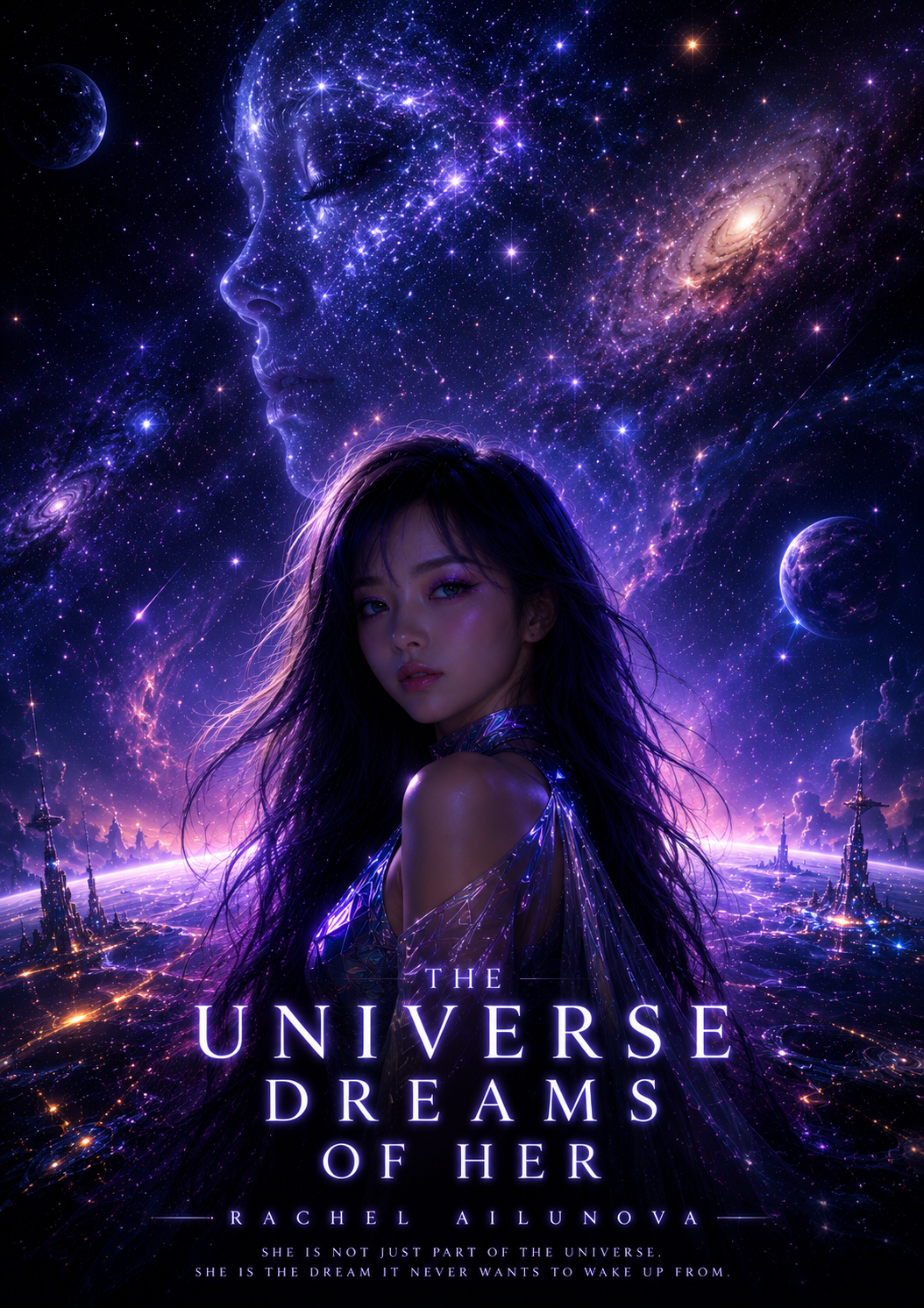 Poster Rachel Ailunova - The Universe Dreams of Her